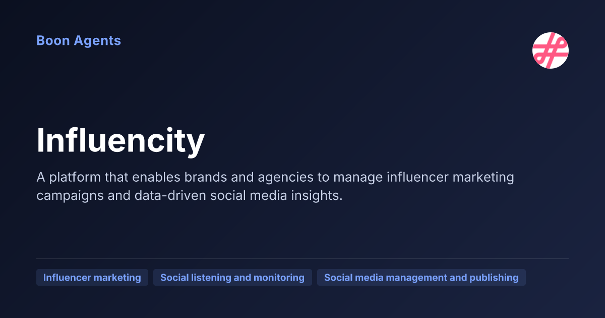 Influencity — company overview