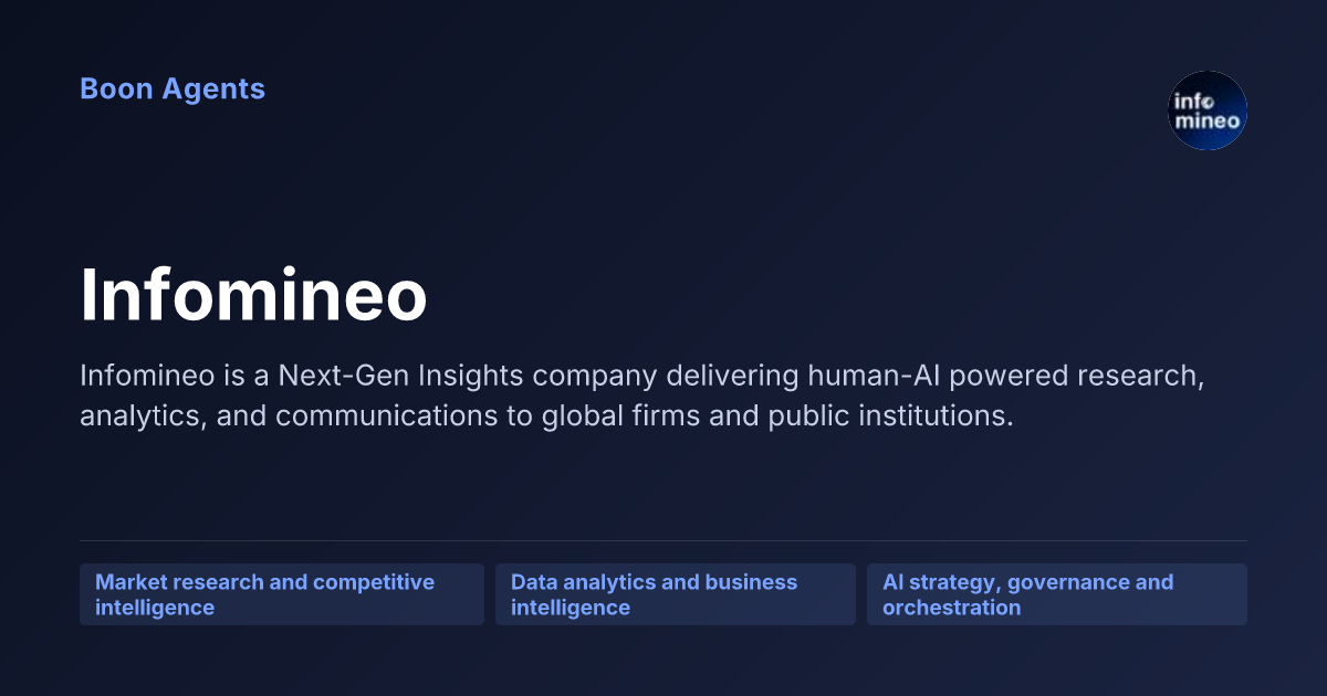 Infomineo — company overview
