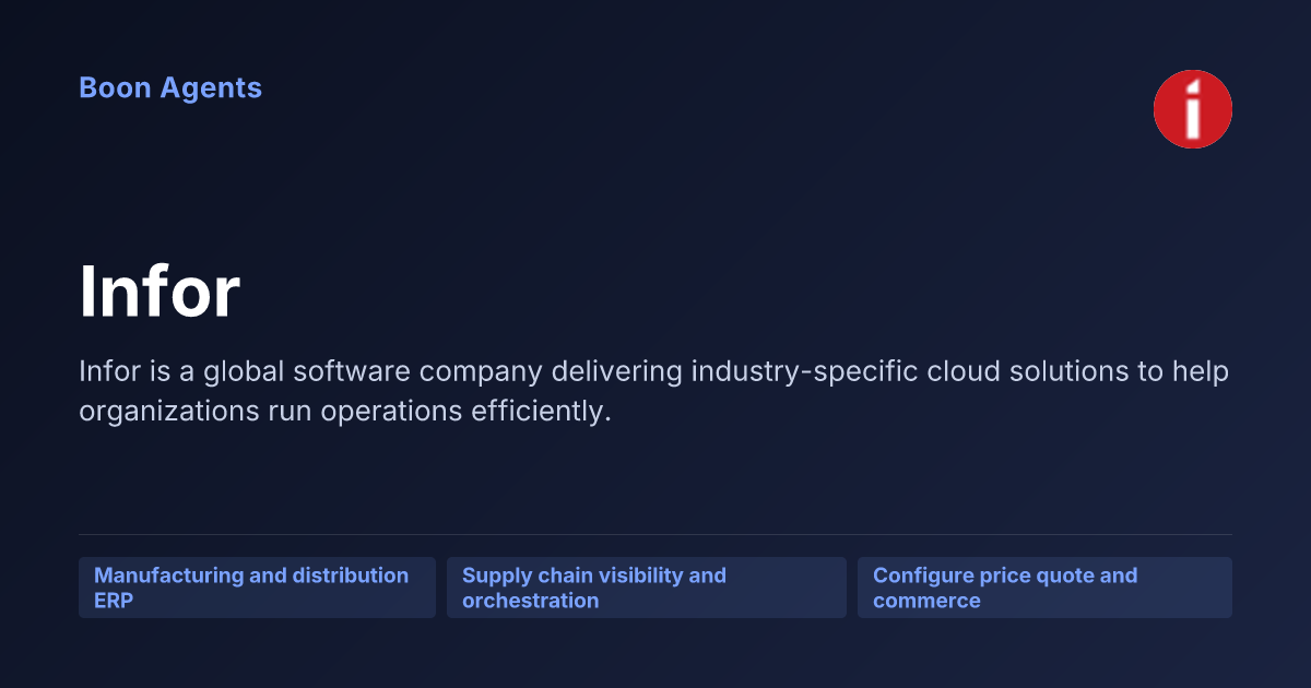 Infor — company overview