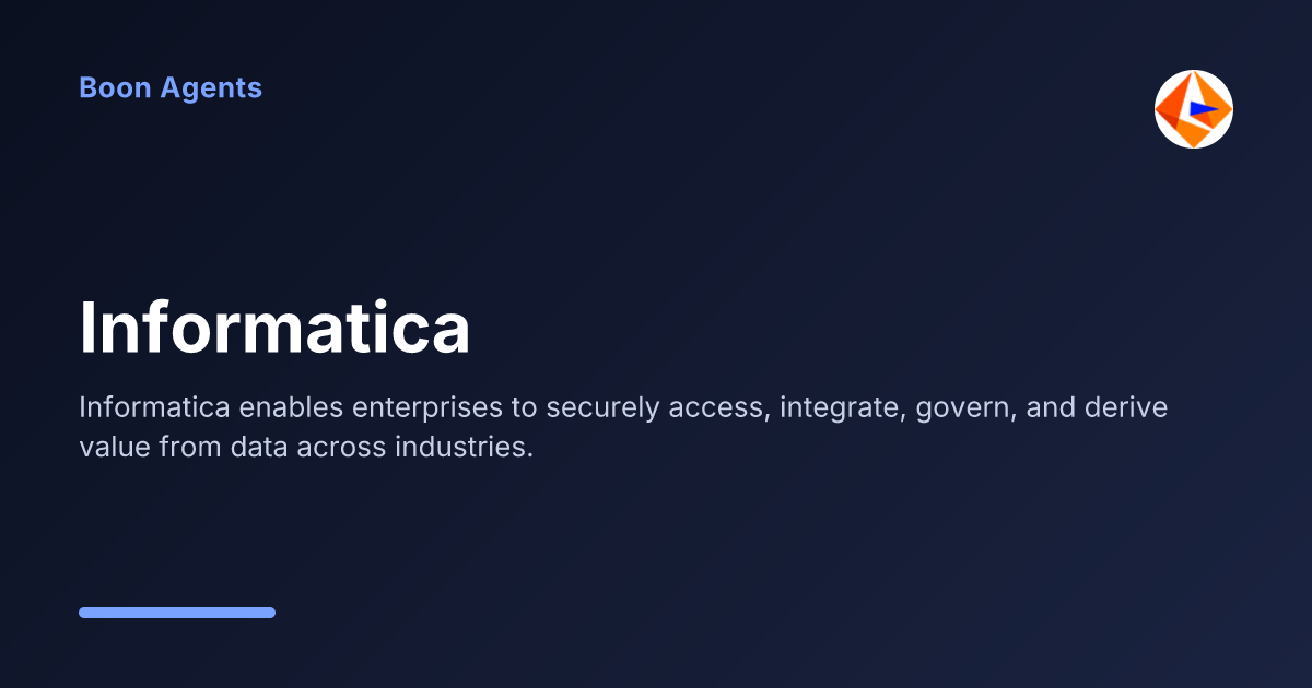 Informatica — company overview