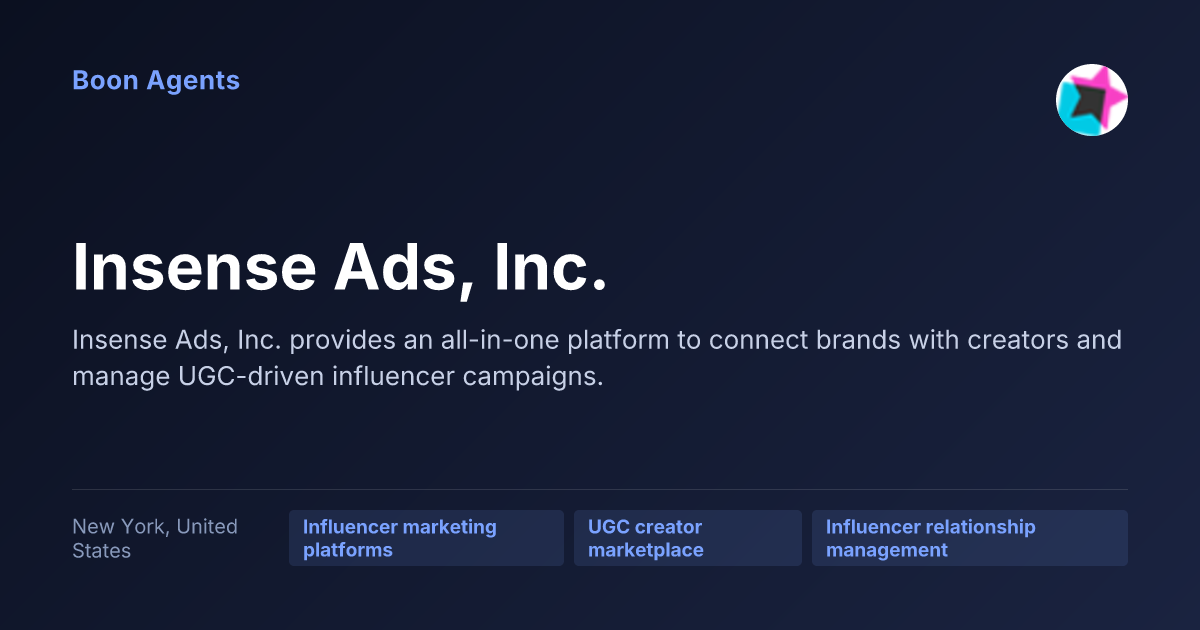 Insense Ads, Inc. — company overview