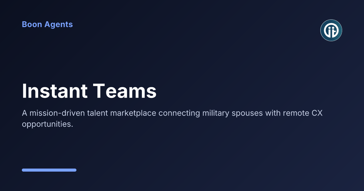 Instant Teams — company overview