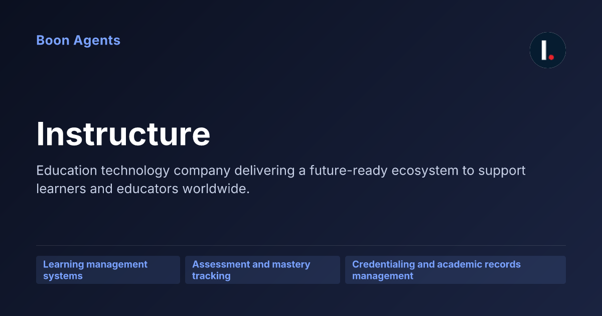 Instructure — company overview
