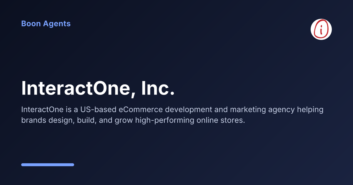 InteractOne, Inc. — company overview