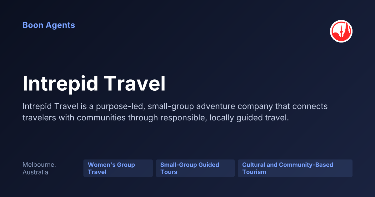 Intrepid Travel — company overview