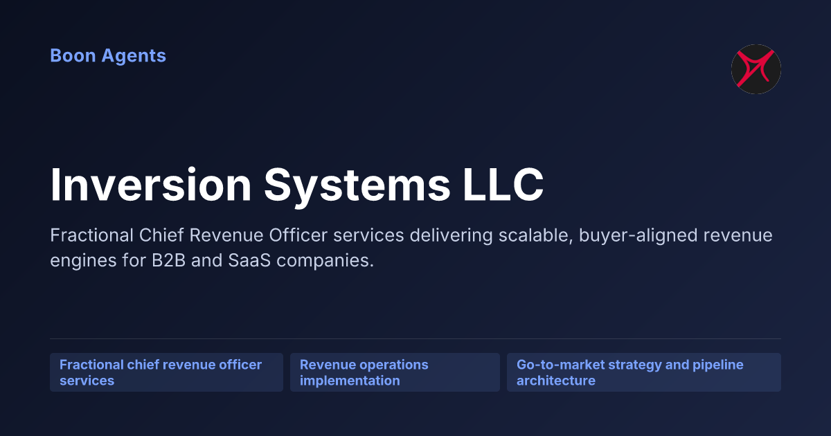 Inversion Systems LLC — company overview