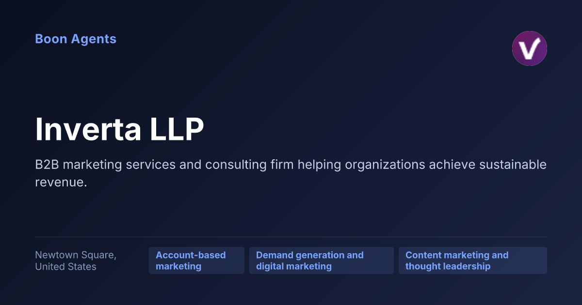 Inverta LLP — company overview