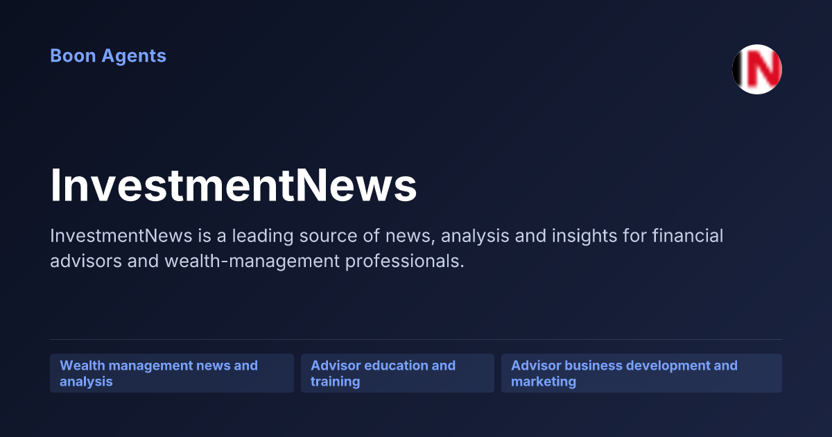 InvestmentNews — company overview