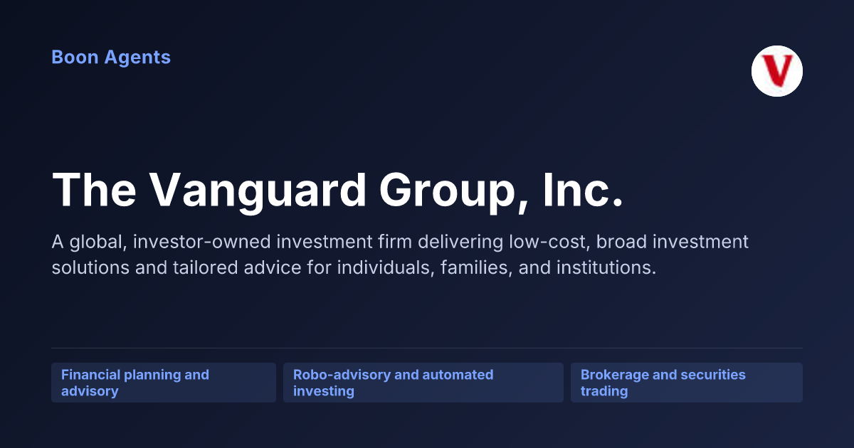 The Vanguard Group, Inc. — company overview