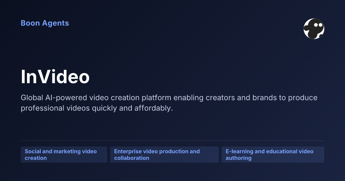 InVideo — company overview