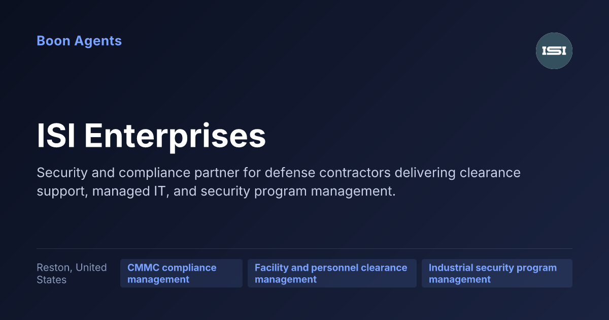 ISI Enterprises — company overview