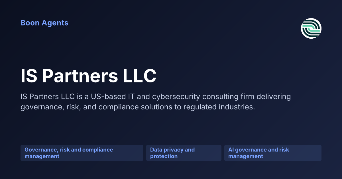 IS Partners LLC — company overview