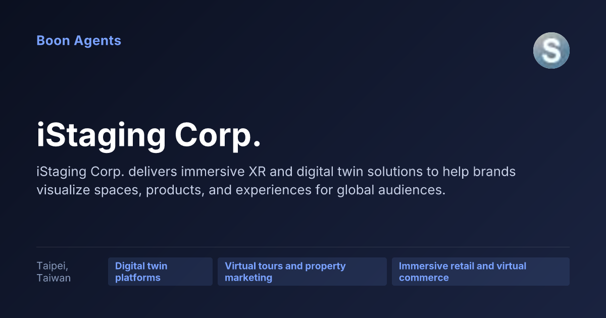 iStaging Corp. — company overview