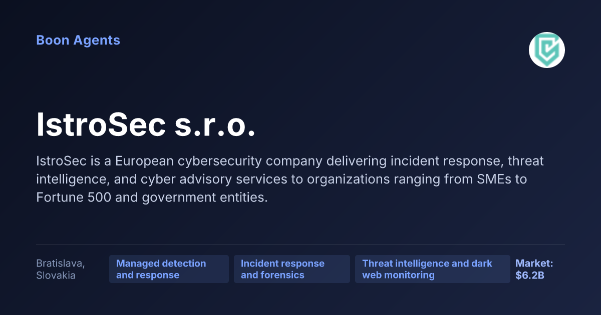 IstroSec s.r.o. — company overview