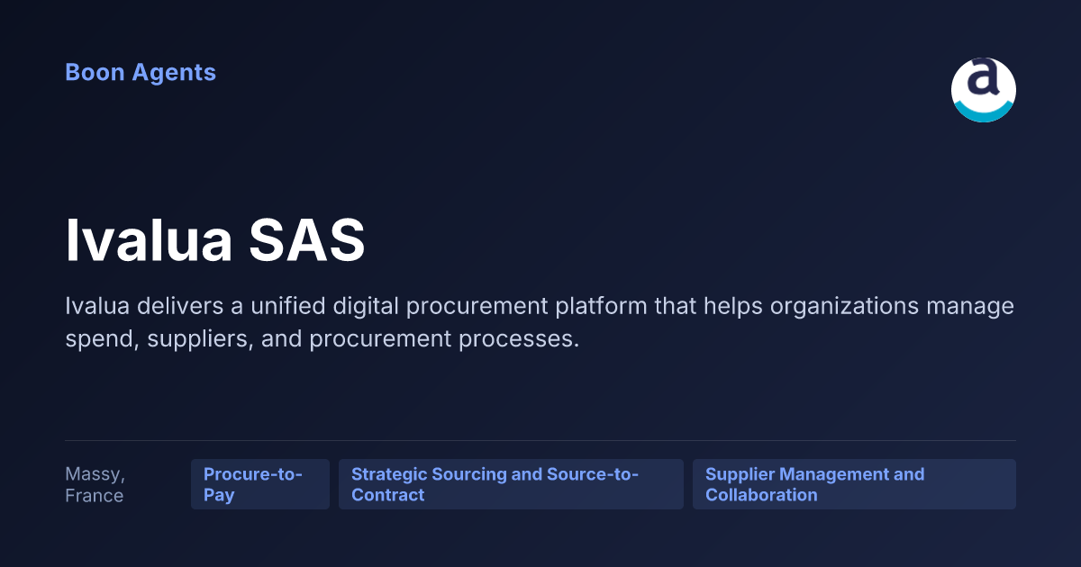 Ivalua SAS — company overview