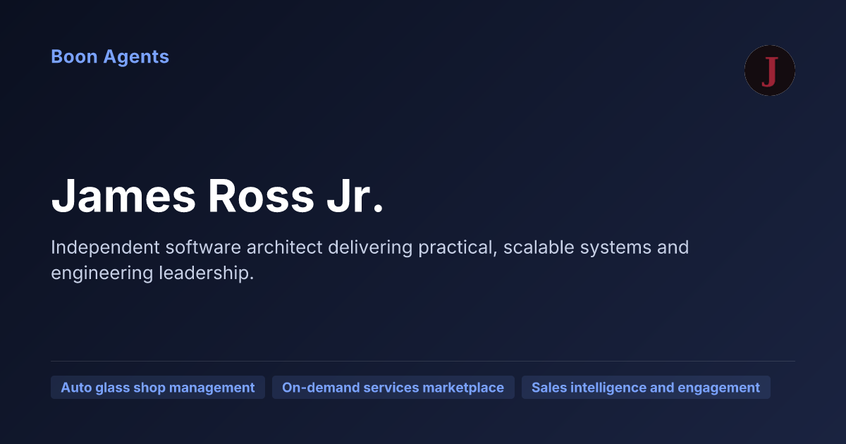 James Ross Jr. — company overview