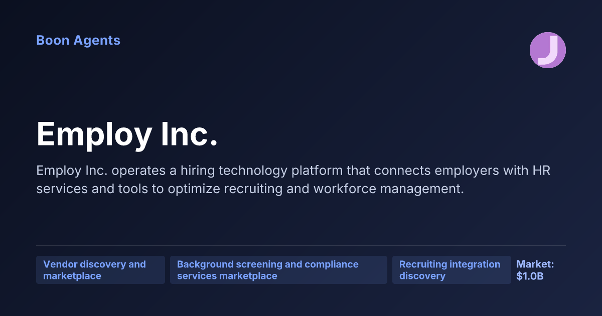 Employ Inc. — company overview