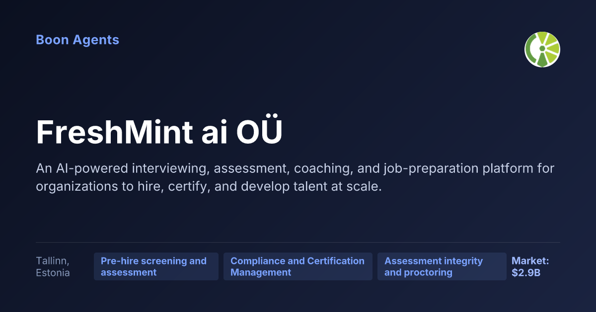 FreshMint ai OÜ — company overview