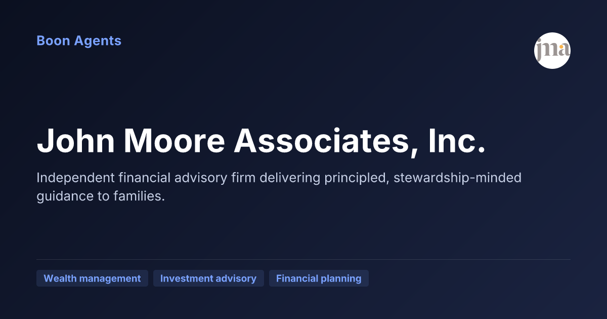 John Moore Associates, Inc. — company overview
