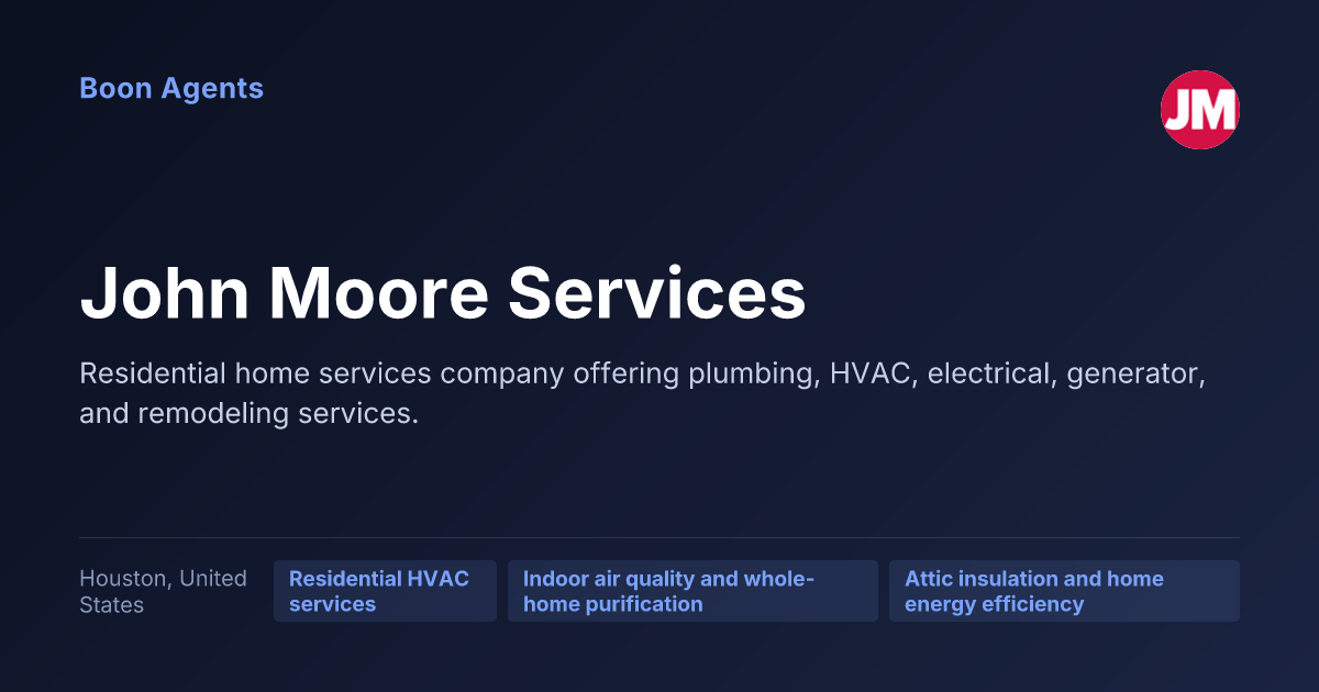 John Moore Services — company overview