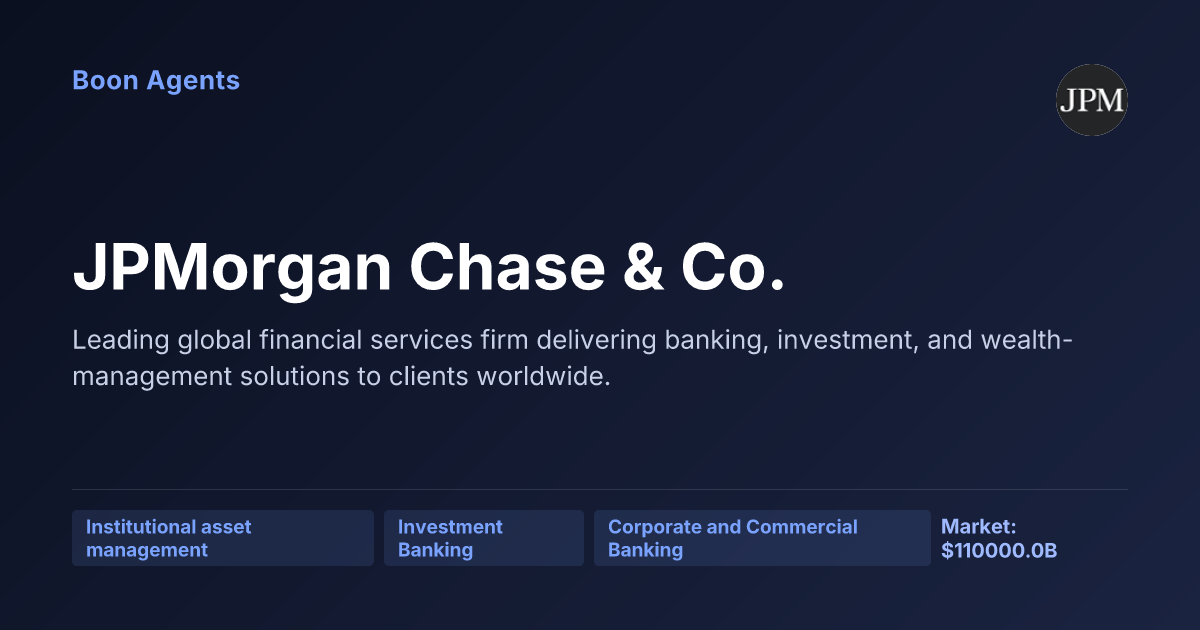 JPMorgan Chase & Co. — company overview