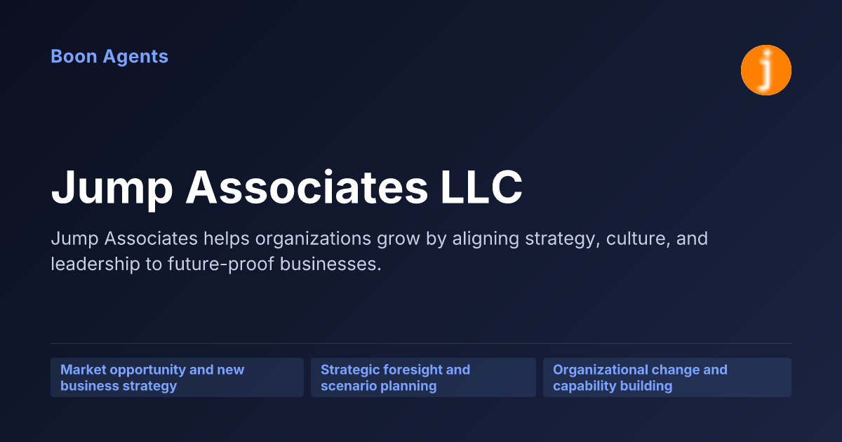 Jump Associates LLC — company overview