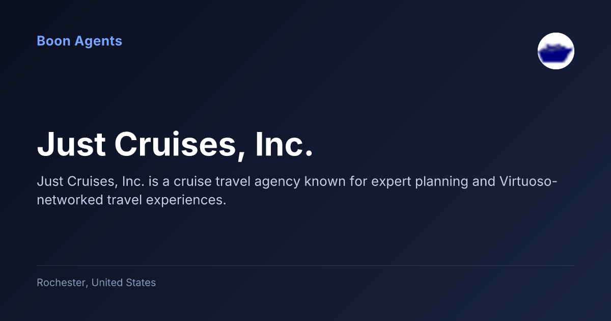 Just Cruises, Inc. — company overview