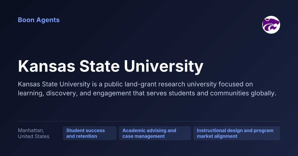 Kansas State University — company overview