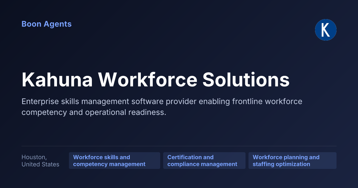 Kahuna Workforce Solutions — company overview