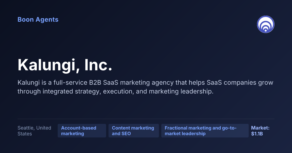 Kalungi, Inc. — company overview