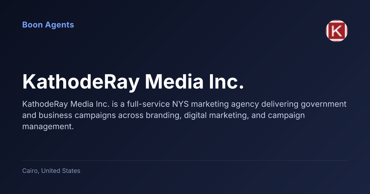 KathodeRay Media Inc. — company overview