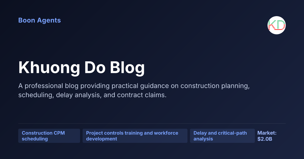 Khuong Do Blog — company overview