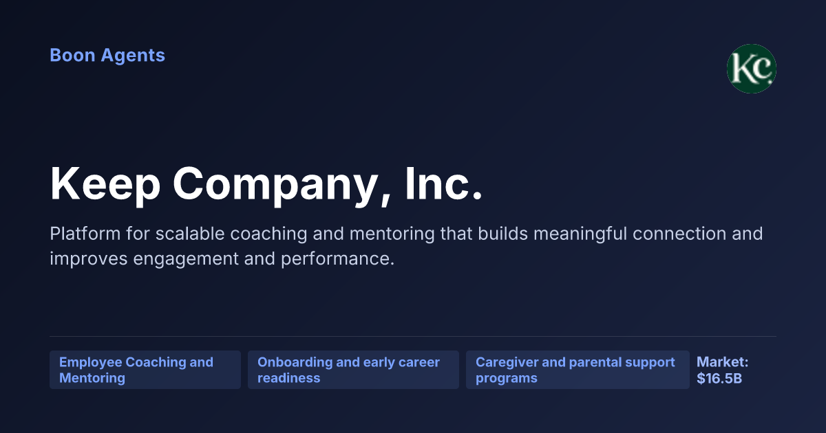 Keep Company, Inc. — company overview