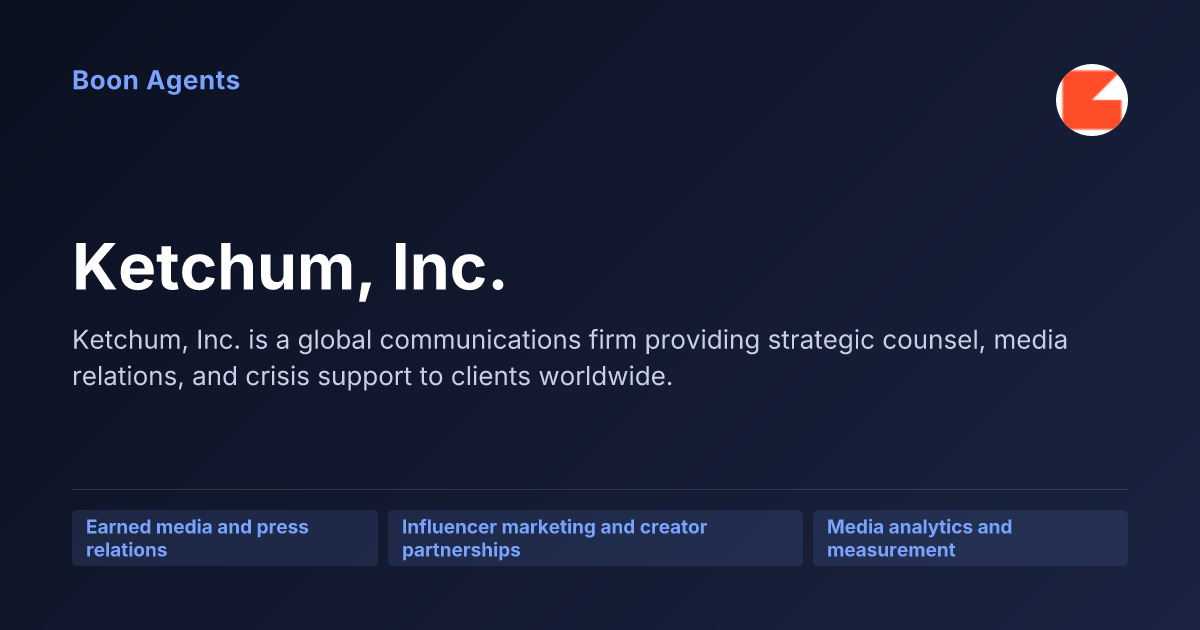 Ketchum, Inc. — company overview