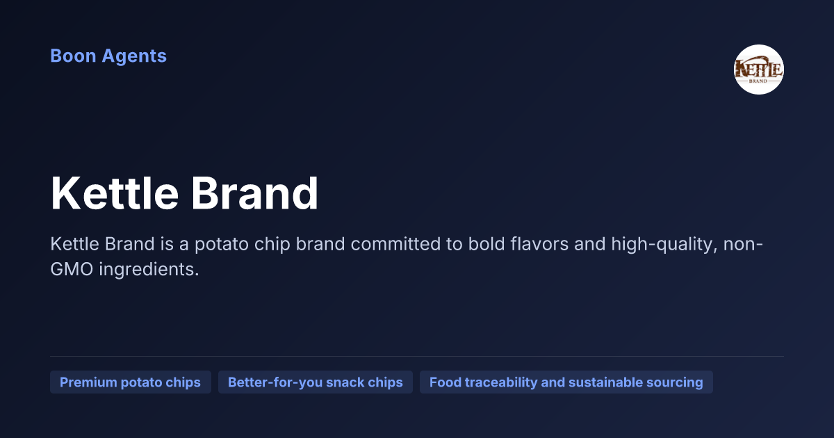 Kettle Brand — company overview