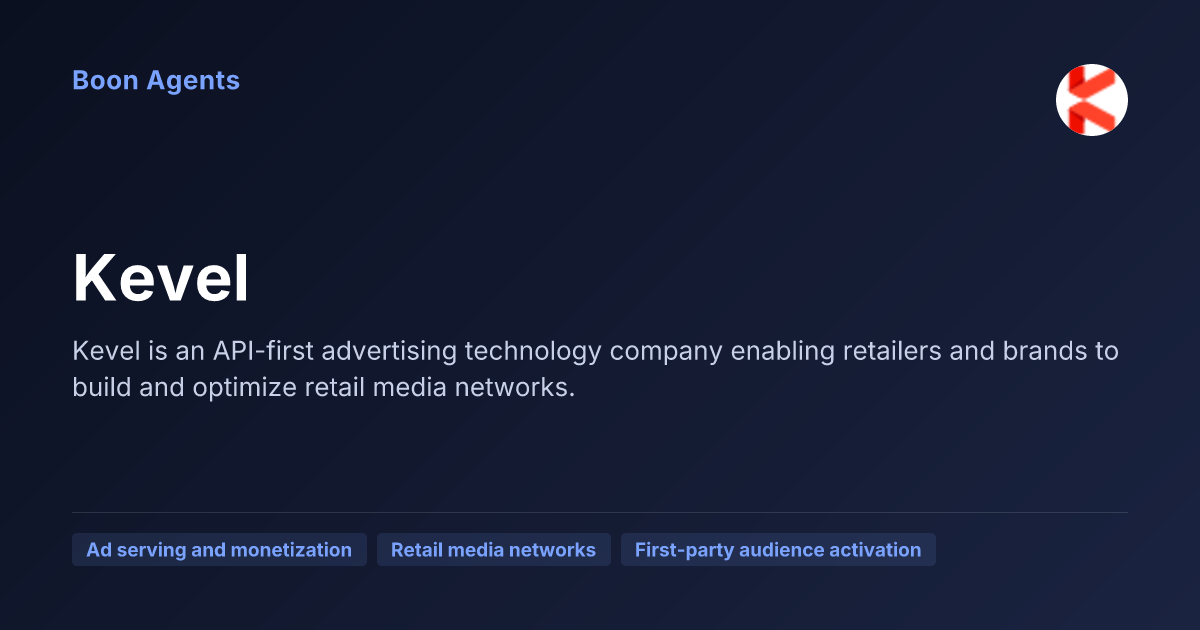 Kevel — company overview