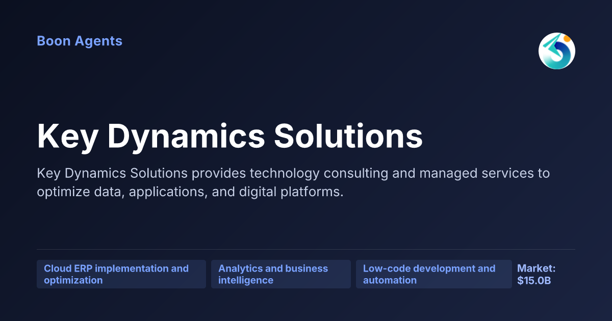 Key Dynamics Solutions — company overview