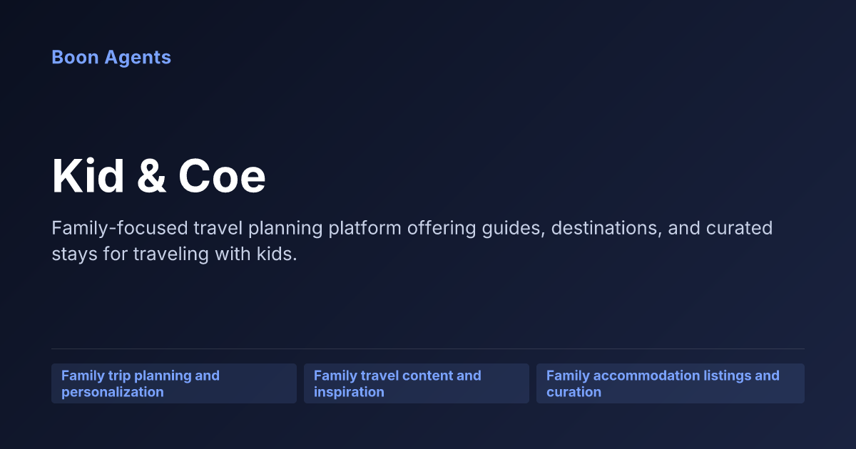 Kid & Coe — company overview