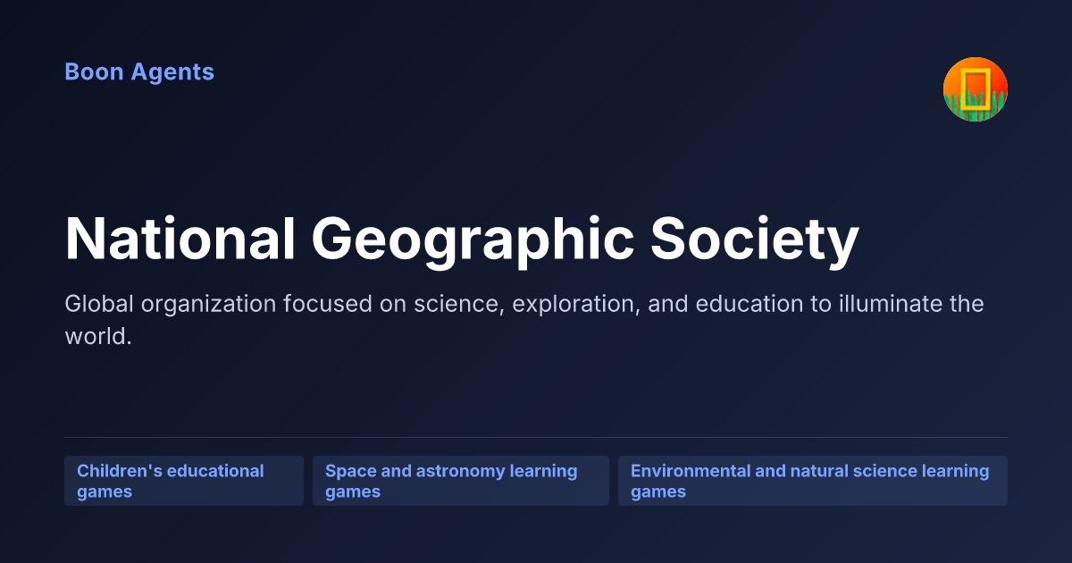 National Geographic Society — company overview