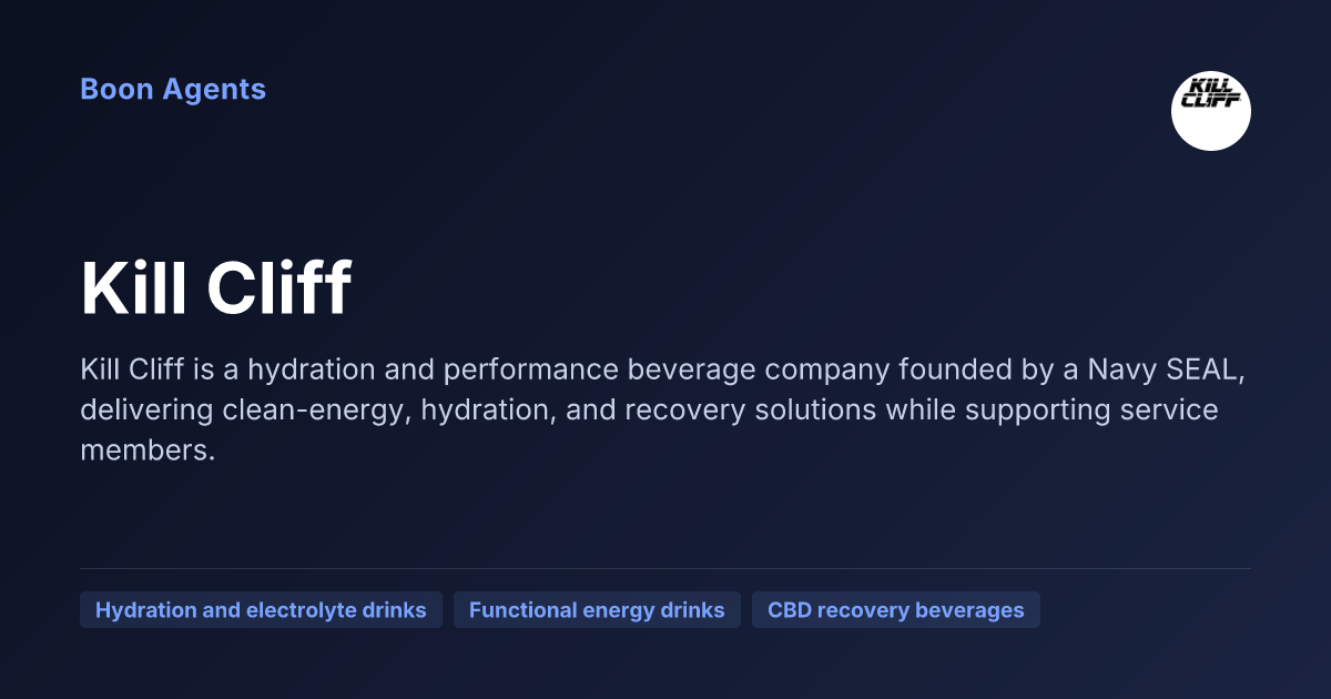 Kill Cliff — company overview