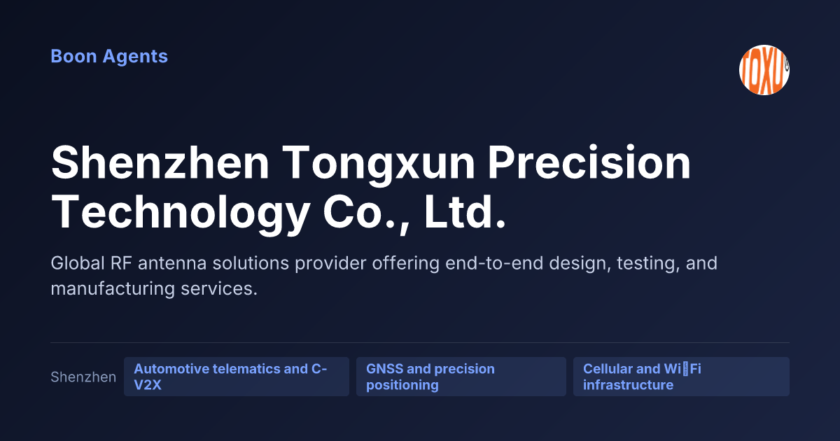 Shenzhen Tongxun Precision Technology Co., Ltd. — company overview