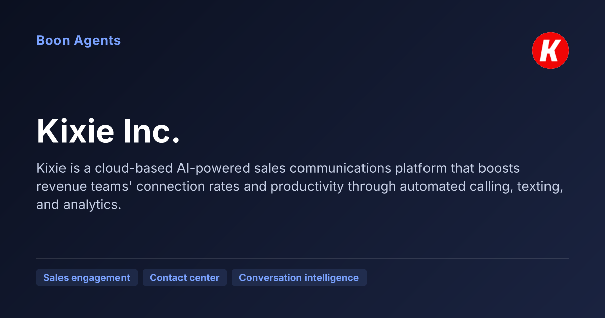 Kixie Inc. — company overview