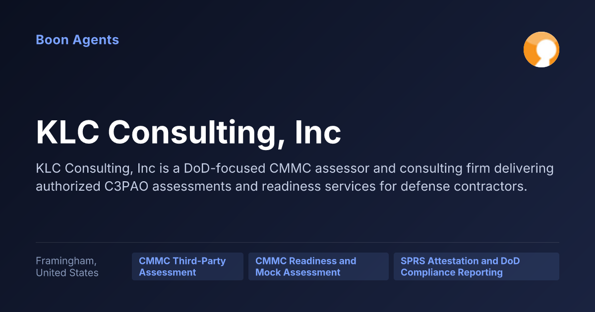 KLC Consulting, Inc — company overview