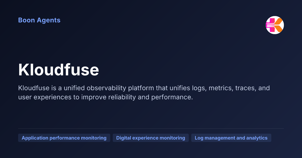 Kloudfuse — company overview