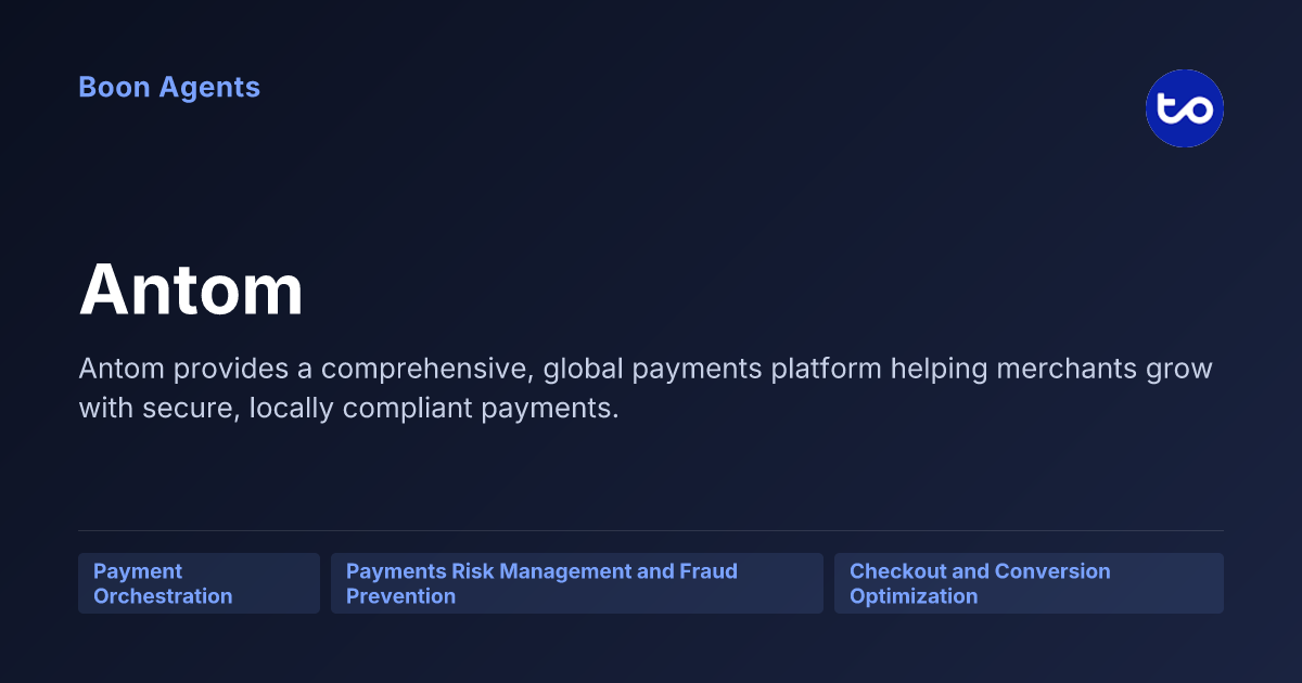 Antom — company overview