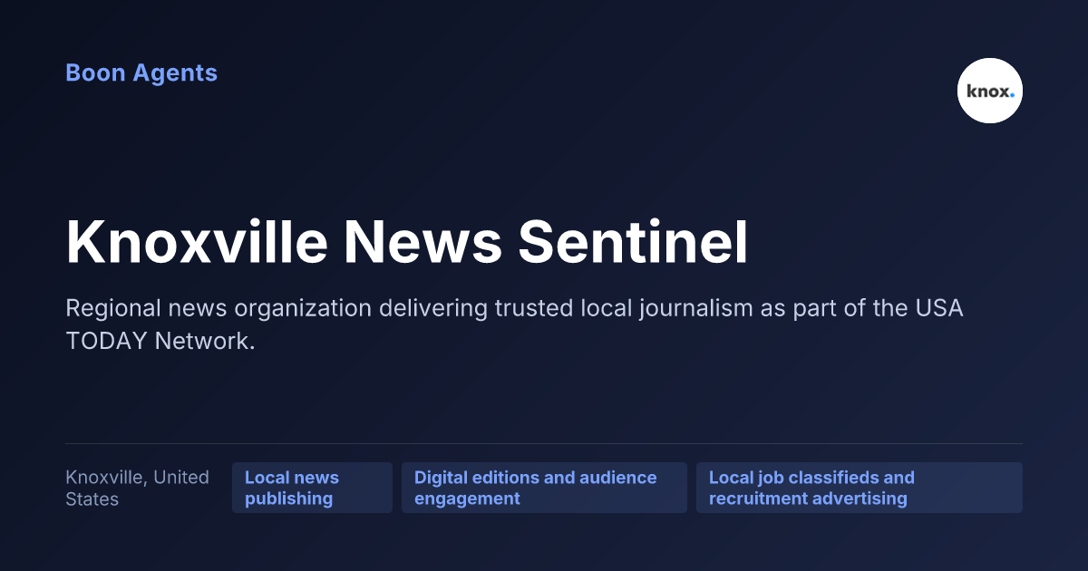 Knoxville News Sentinel — company overview
