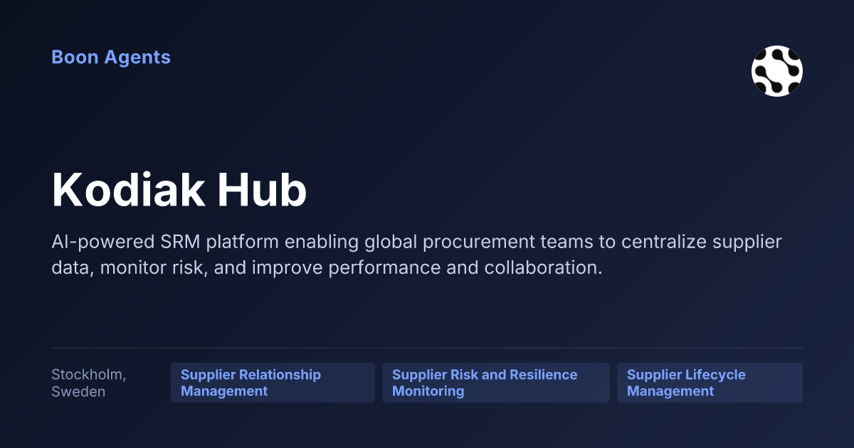 Kodiak Hub — company overview