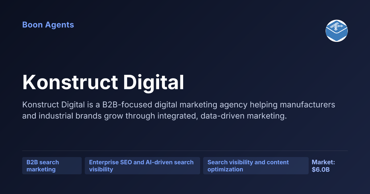 Konstruct Digital — company overview
