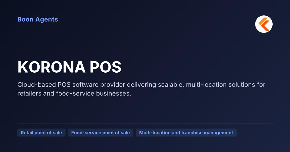 KORONA POS — company overview