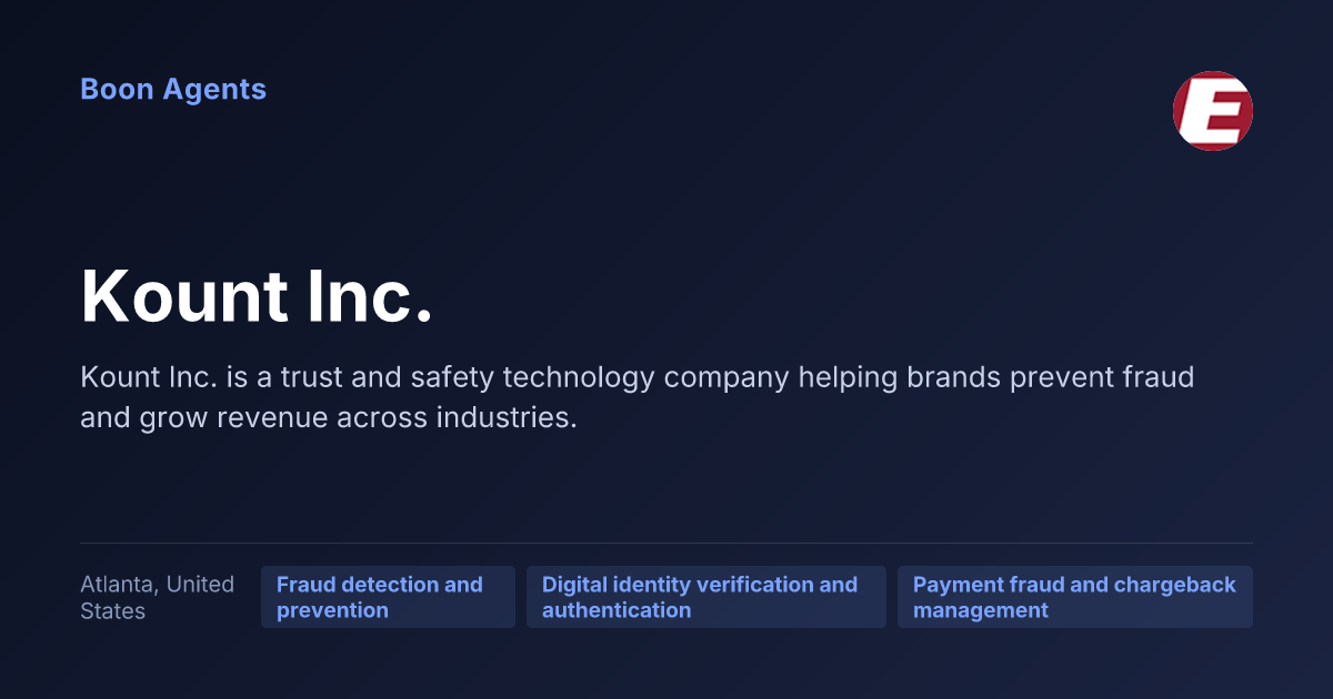 Kount Inc. — company overview